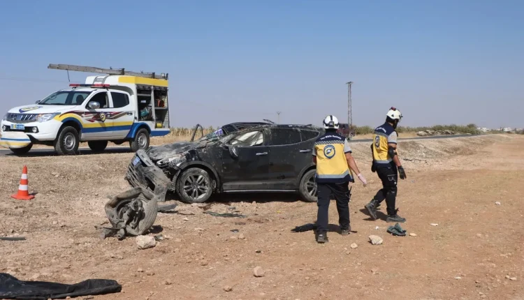 وفاة مواطن اردني واصابة 4 من عائلته بحادث سير في سورية