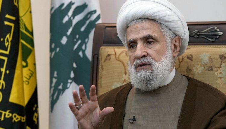 نعيم قاسم: حلوا مشكلة العدوان وبعدها نناقش مسألة السلاح