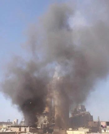 تفاصيل حريق وادي القمر فجر اليوم