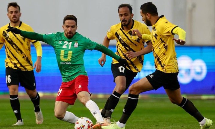 قمة تجمع الحسين إربد والوحدات بالجولة الأولى لدرع الاتحاد اليوم