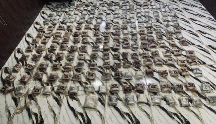 القيادة العامة المنطقة العسكرية الشرقية تحبط محاولة تسلل وتهريب كمية كبيرة من المواد المخدرة
