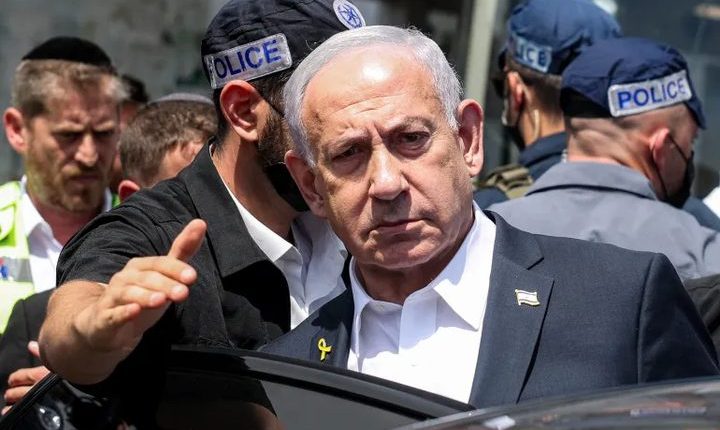مظاهرة حاشدة في العاصمة  الأمريكية تطالب بإعتقال نتنياهو كمجرم حرب