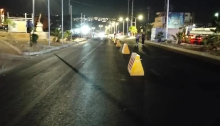 الدوريات الخارجية: إغلاق مؤقت لطريق جرش–عمان لتركيب جسر