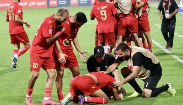 فوز الجزيرة على السلط بنتيجة 1-0 بدوري المحترفين