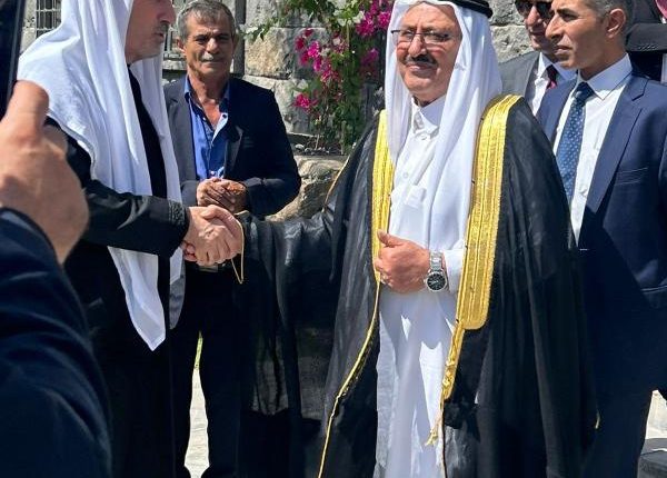 مستشار الملك لشؤون العشائر يزور عشيرة بني معروف في الأزرق
