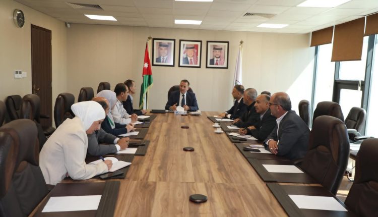 وزير الزراعة يبحث مع مدير عام مؤسسة التدريب المهني تعزيز التعاون لتطوير برامج التدريب الزراعي