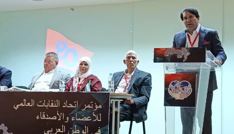 خالد الزيود يرفع صوت الأردن في مؤتمر العمال العالمي لدعم فلسطين