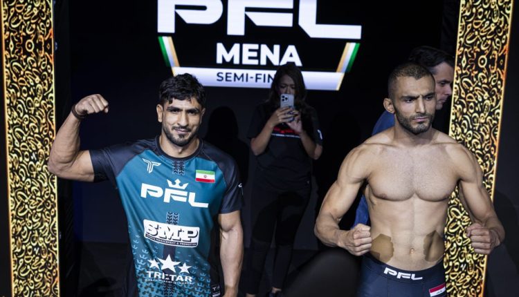 المقاتلون يتخطون مرحلة الميزان استعداداً لنصف نهائي بطولة PFL MENA في الرياض