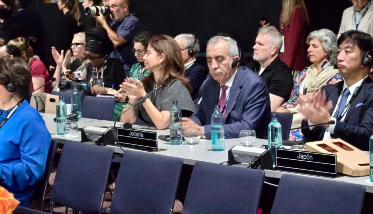 الرواشدة يعرض تجربة الأردن الثقافية في المؤتمر العالمي لليونسكو “موندياكوت 2025” برشلونة