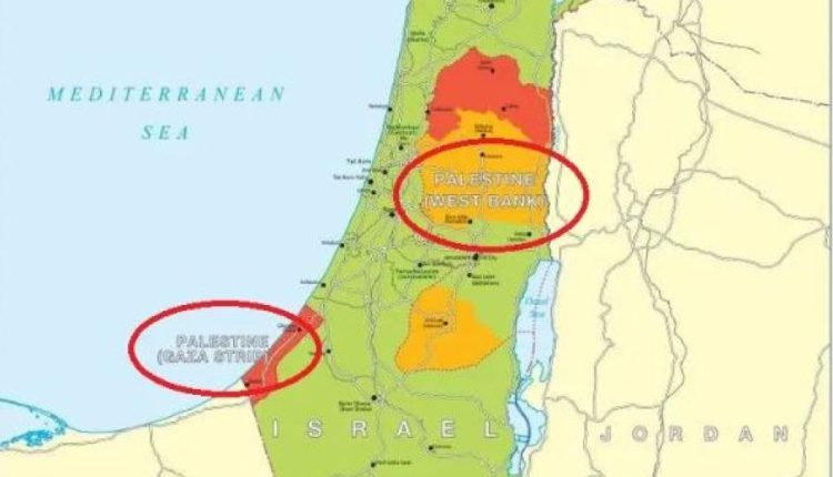 بريطانيا لأول مرة تدرج دولة فلسطين في خرائطها الرسمية
