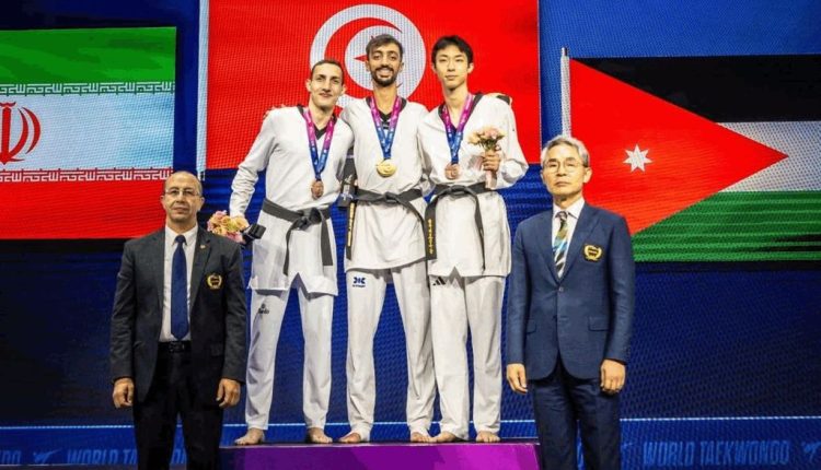 عمان الأهلية تهنئ طالبها محمود الطرايرة بفوزه بالميدالية البرونزية ببطولة العالم للتايكواندو