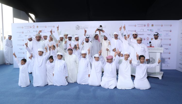 مزاينة سويحان بمهرجان الظفرة تتوج الفائزين في أشواط اللقايا