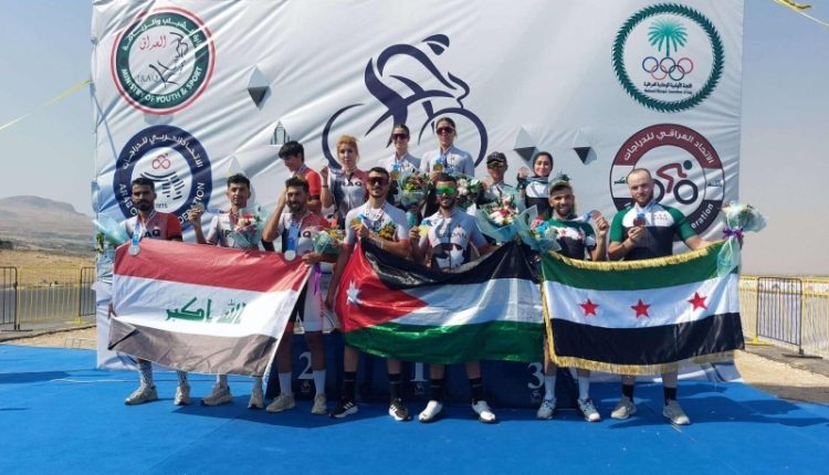 نتائج مميزة للمنتخب الوطني للدراجات في البطولة العربية