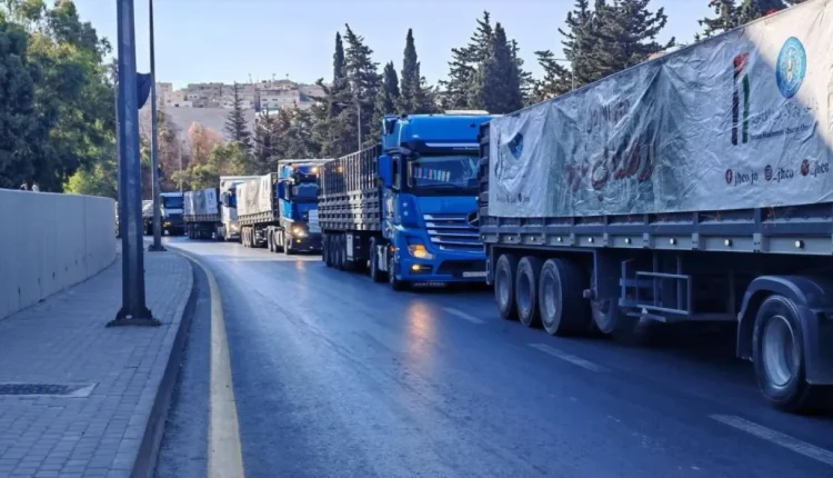 الأردن: مستعدون لاستئناف إدخال المساعدات إلى غزة فور إزالة إسرائيل القيود