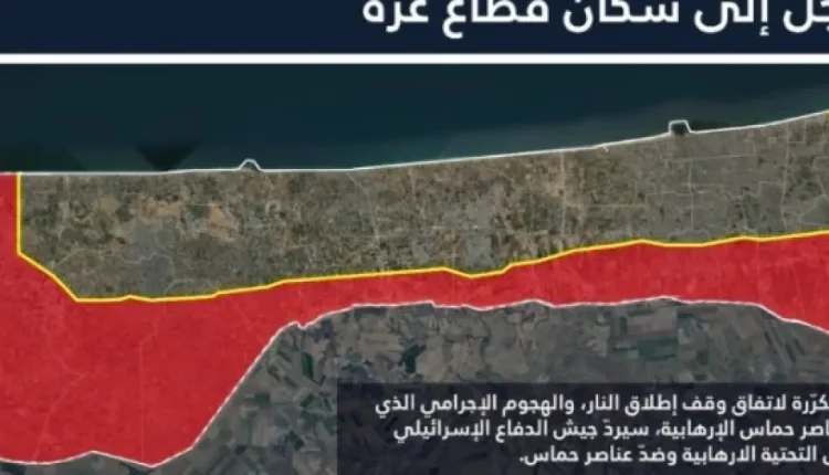 الاحتلال الاسرائيلي يطالب الفلسطينيين بالبقاء في مناطق وقف اطلاق النار