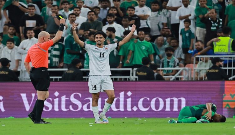 المخادمة يتفوق في قمة السعودية والعراق ويكسب ثقة الجماهير ضمن ملحق كأس العالم