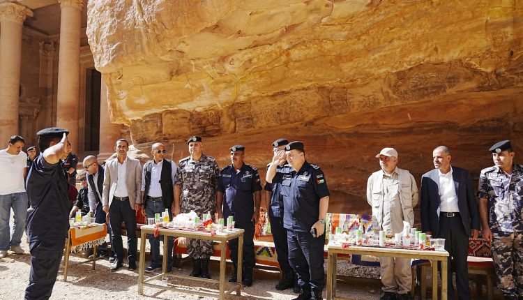 مديرية شرطة غرب معان تنفذ تمريناً بالتعاون مع سلطة إقليم البترا للتعامل مع السيول داخل الموقع الأثري