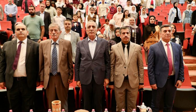 وزير الثقافة مصطفى الرواشدة يرعى حفل تخريج الفوج الثالث من معهد تدريب الفنون في اربد .