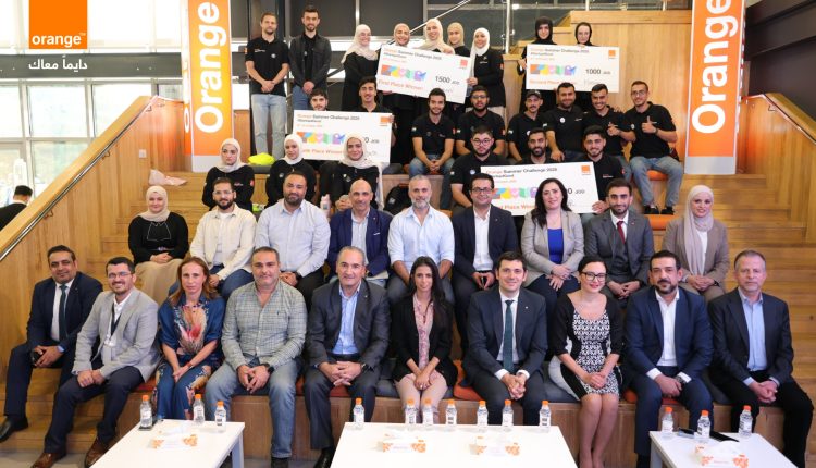 أورنج الأردن تختتم تحدي أورنج الصيفي 2025 بمشاريع شبابية مبتكرة