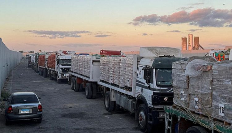 قطر تطلق جسراً برياً لنقل المساعدات إلى غزة وتركيا تعين منسقاً لإغاثتها