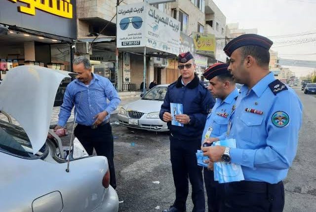 الأمن العام يواصل حملته لتفقد جاهزية المركبات لفصل الشتاء