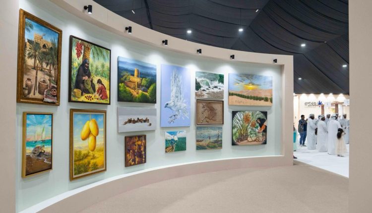 الأصالة والجمال يلتقيان في معرض الرسم والتصوير بمهرجان الظفرة للتمور