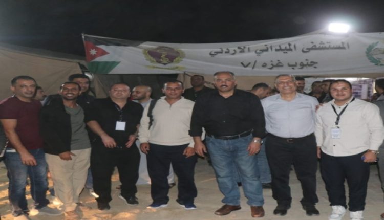 وصول طواقم المستشفى الميداني الأردني جنوب غزة/8