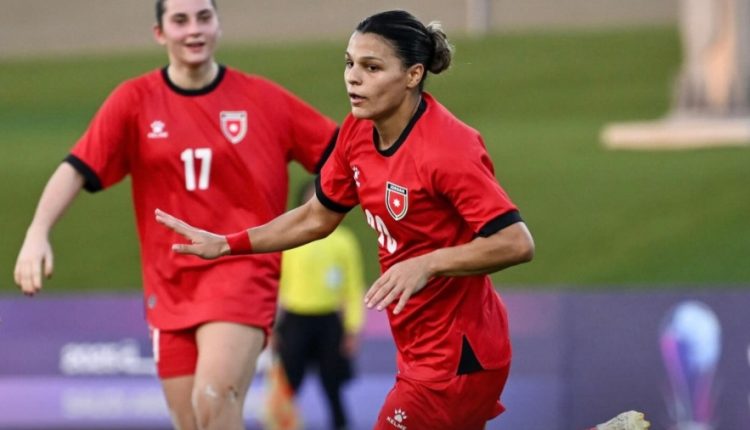 منتخب السيدات يفوز على نظيره الفلسطيني ببطولة غرب آسيا