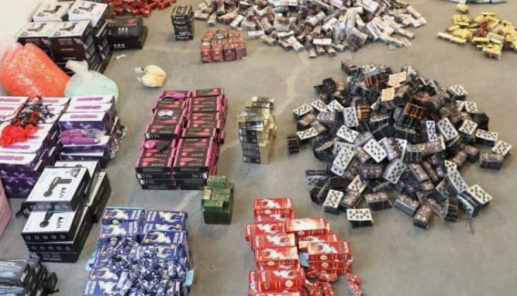 الجمارك  الأردنية..ضبط كميات كبيرة من المنشطات الجنسية والبضائع الممنوعة
