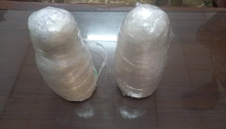 القيادة العامة الجيش يحبط محاولة تهريب مواد مخدرة عبر مقذوفين