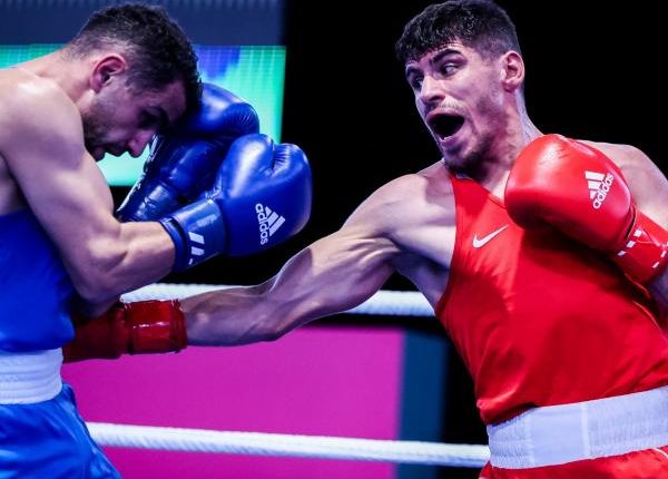 زياد عشيش يتأهل لنهائي الملاكمة في دورة التضامن الإسلامي