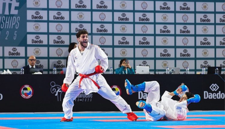 الأردني غيث يتأهل لنهائي بطولة العالم للكراتيه