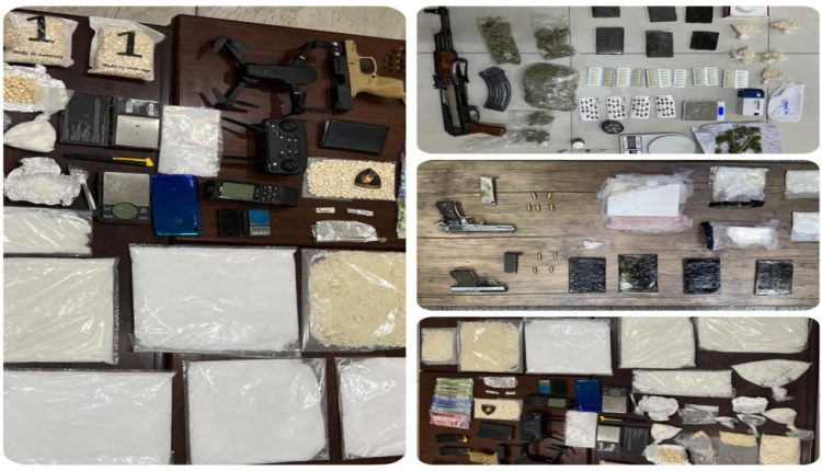 الأمن القبض على 13 تاجرا ومهربا للمخدرات في 7 قضايا نوعية