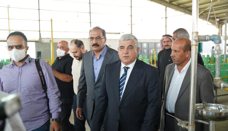 مصفاة البترول الأردنية تنظّم جولة إعلامية على محطة تعبئة غاز عمان- أبو علندا للاطلاع على عمليات التعبئة والتطوير