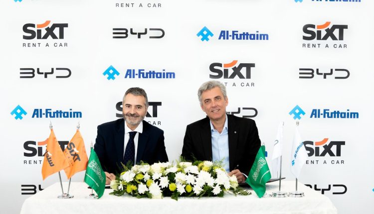 الفطيم BYDالسعودية توقع مذكرة تفاهم مع “سيكست لتأجير السيارات” لتعزيز حلول النقل المُستدام في المملكة