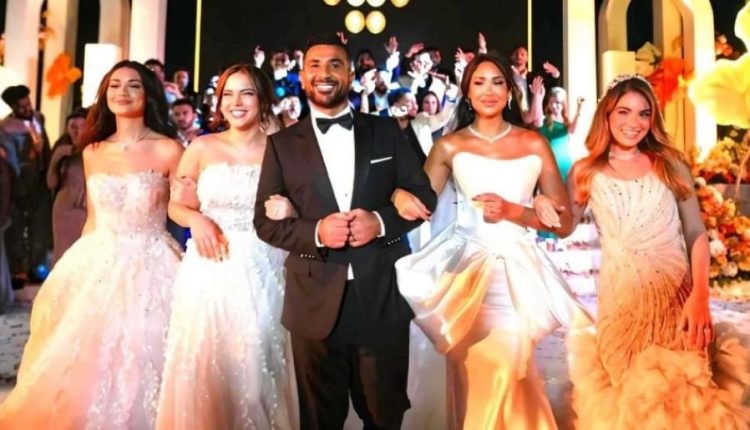 زفاف غامض لأحمد سعد بين 4 فنانات يثير الجدل