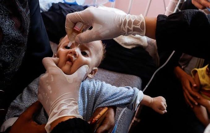 غزة تطعيم الأطفال بعد حرمانهم لعامين
