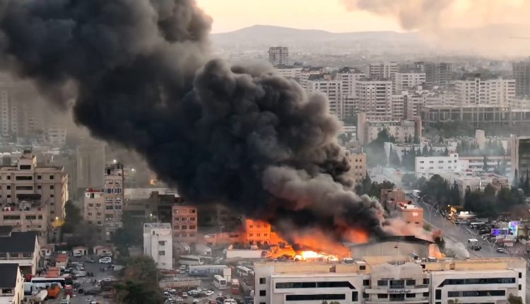 سوريا ….انفجار في منطقة المزة بدمشق