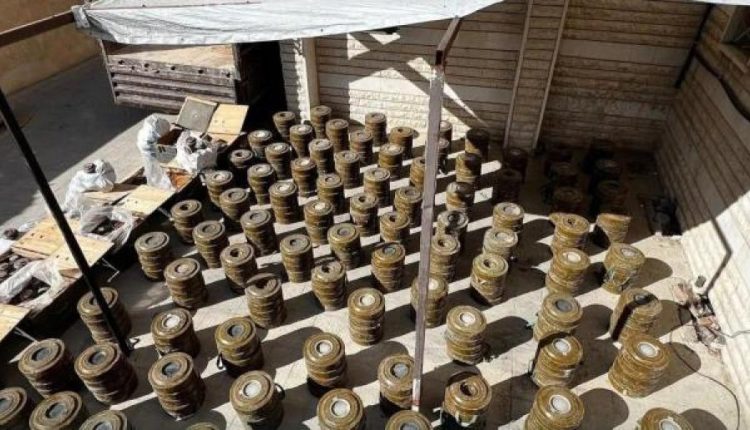 الأمن السوري يعلن إحباط تهريب كميات كبيرة من الألغام إلى لبنان