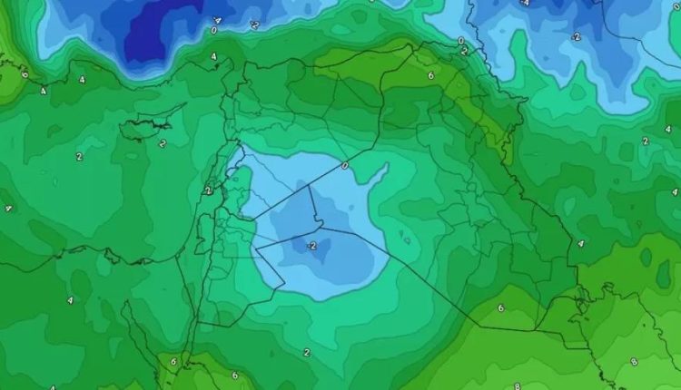كتلة هوائية شديدة البرودة تضرب المملكة بدءاً من الاثنين