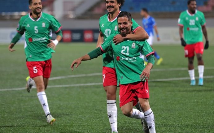 فوز الوحدات على السلط ببطولة الدرع