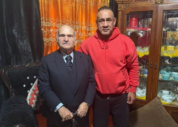 الأمير الحسن يزور الملاكم محمد أبو خديجة للاطمئنان عليه وتقديراً لمسيرته الرياضية