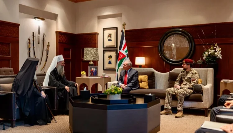 الملك يؤكد أهمية الحفاظ على الوجود المسيحي في الشرق الأوسط