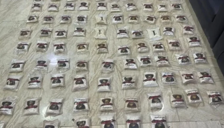 الجيش يحبط تهريب كميات كبيرة من المخدرات بواسطة بالونات