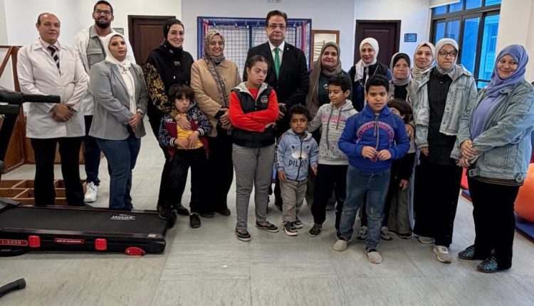 جامعة بنها الأهلية ترسّخ دورها المجتمعي بتقديم خدمات صحية متكاملة لذوي الهمم