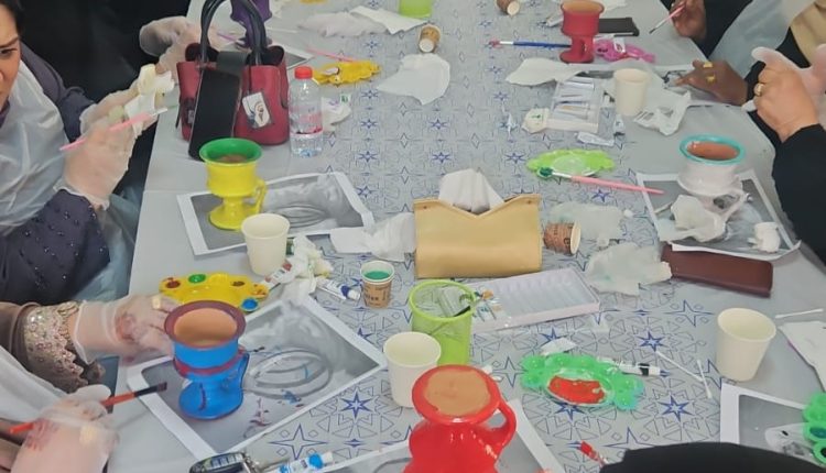 ورشة فنية تفاعلية للرسم على المداخن ضمن مبادرة «عيش اللحظة»