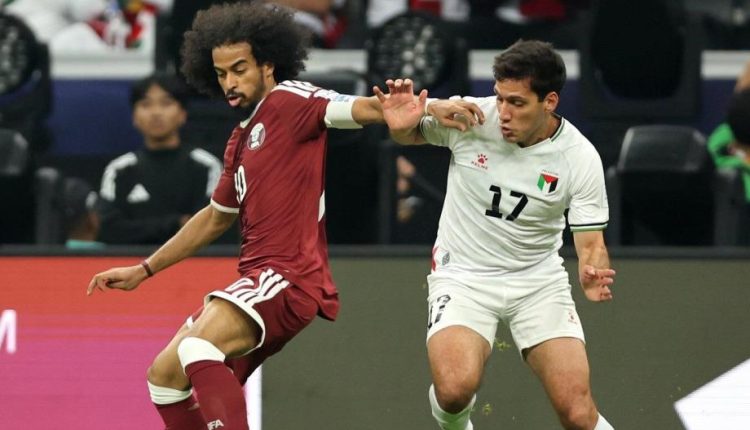 المنتخب الفلسطيني ينتزع فوزا ثمينا أمام نظيره القطري كأس العرب..