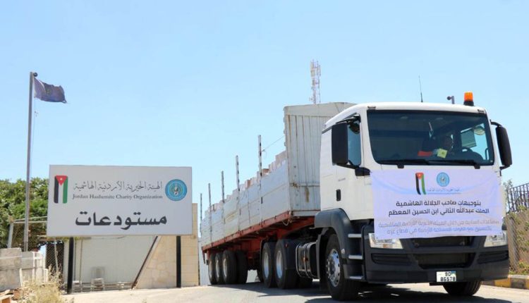 الهيئة الخيرية الأردنية تقدم مساعدات غذائية ومياه لنحو 5000 عائلة في غزة