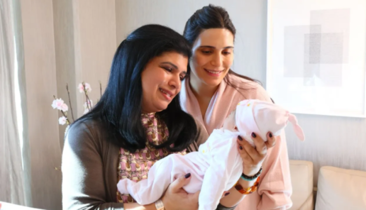 الأميرة سمية بنت الحسن تعلن قدوم حفيدتها “سمية”