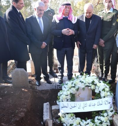 مندوباً عن الملك وولي العهد … العيسوي يشارك في تشييع جثمان العين والوزير الأسبق صالح إرشيدات